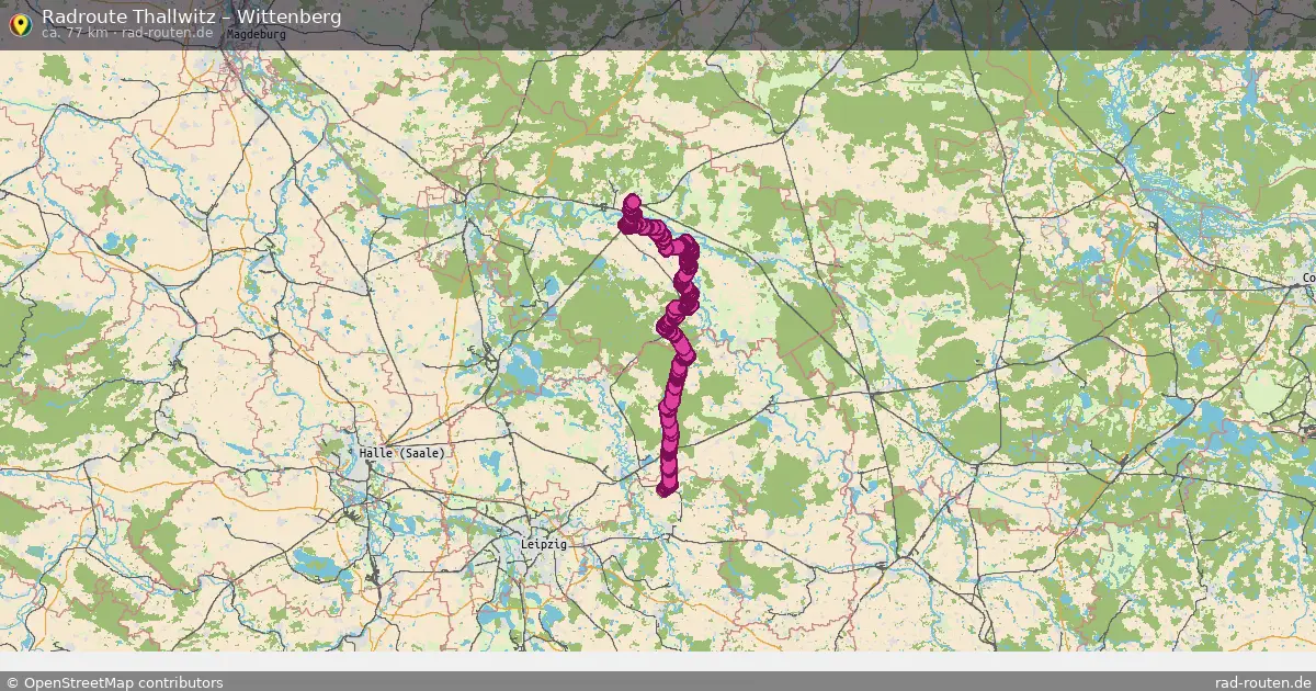 Radtour Thallwitz – Wittenberg