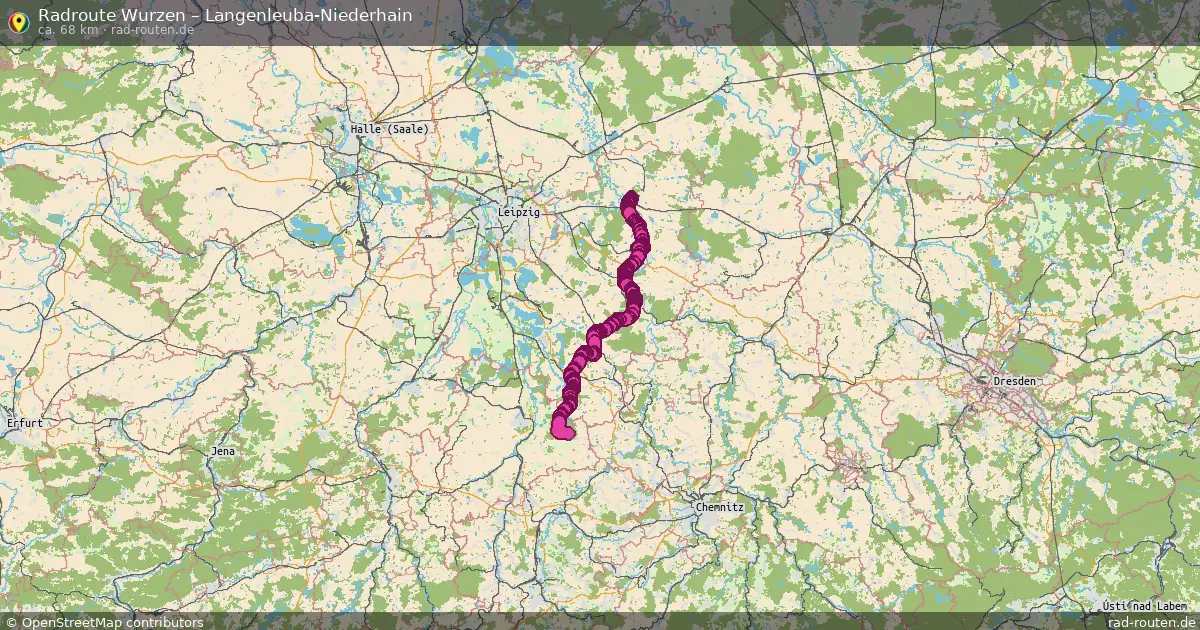 Radtour Wurzen – Langenleuba-Niederhain