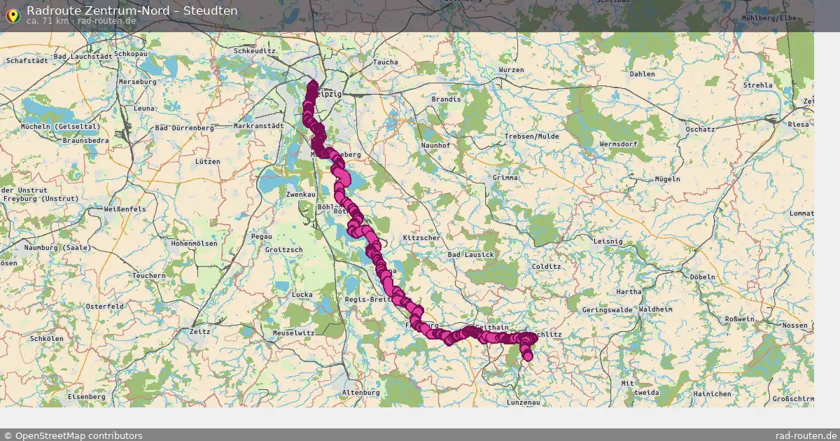 Radtour Zentrum-Nord – Steudten