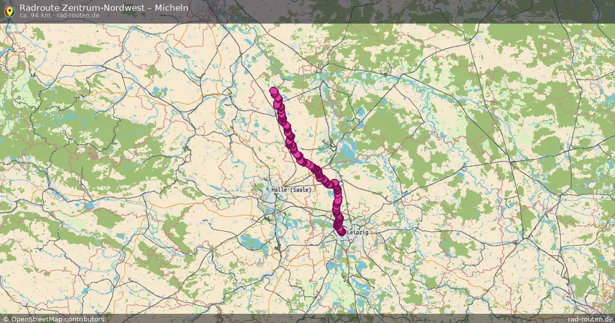 Radtour Zentrum-Nordwest – Micheln