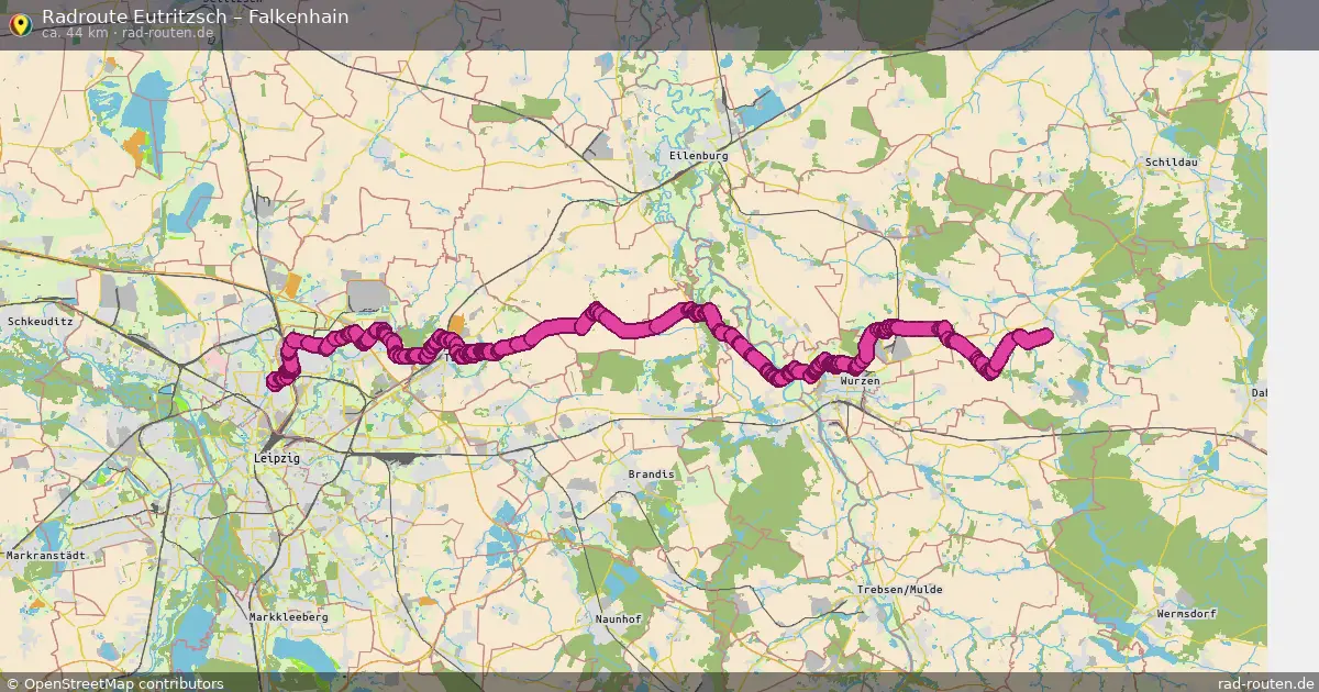 Radtour Eutritzsch – Falkenhain