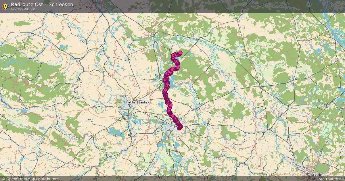 Radtour Ost – Schleesen