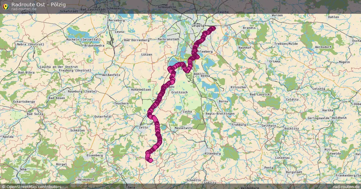 Radtour Ost – Pölzig