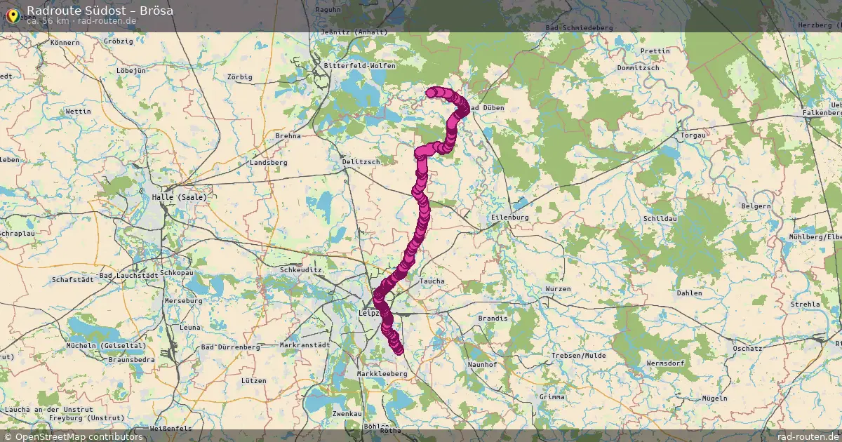 Radtour Südost – Brösa