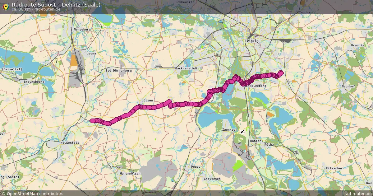 Radtour Südost – Dehlitz (Saale)