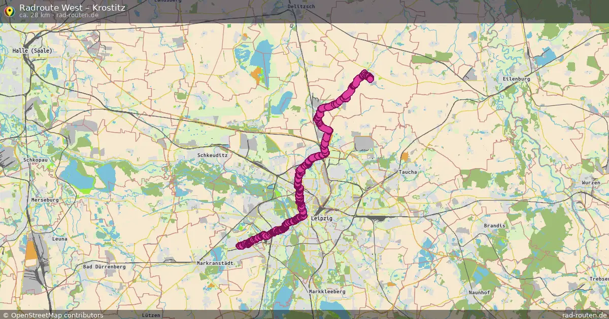 Radtour West – Krostitz