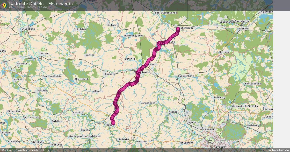 Radtour Döbeln – Elsterwerda