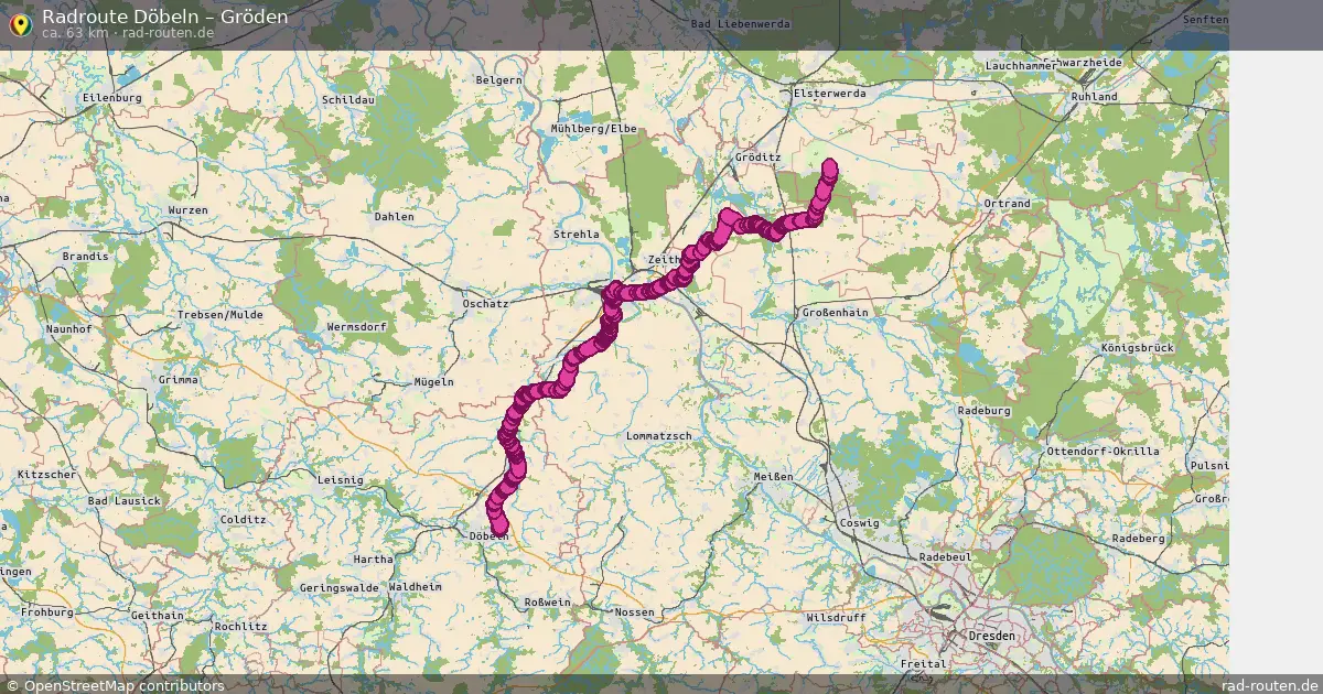 Radtour Döbeln – Gröden