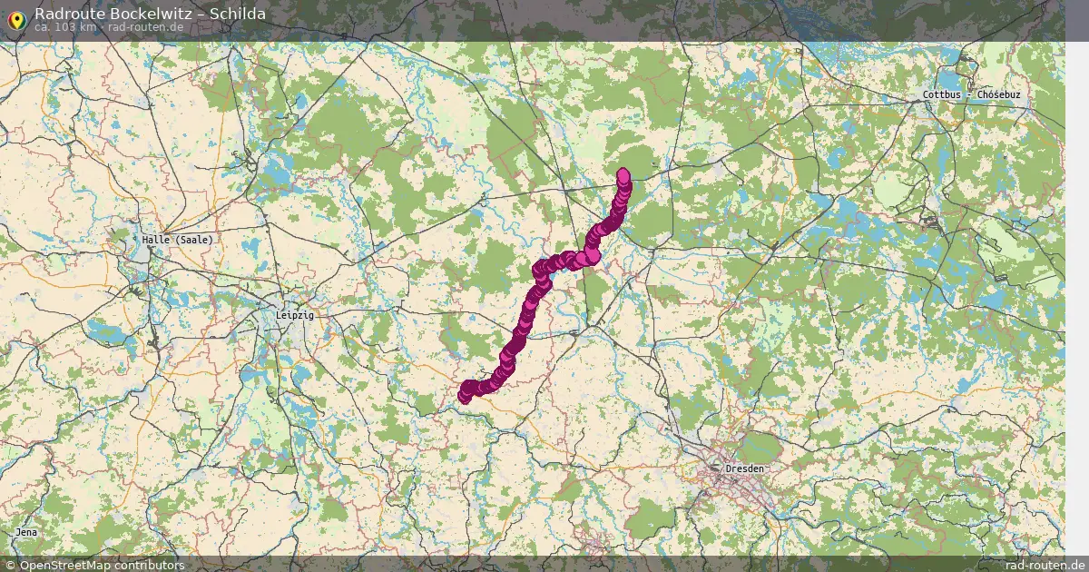 Radtour Bockelwitz – Schilda