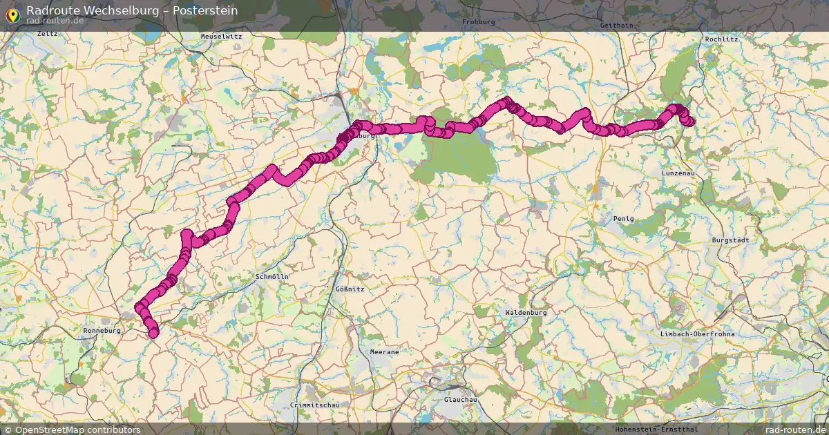 Radtour Wechselburg – Posterstein