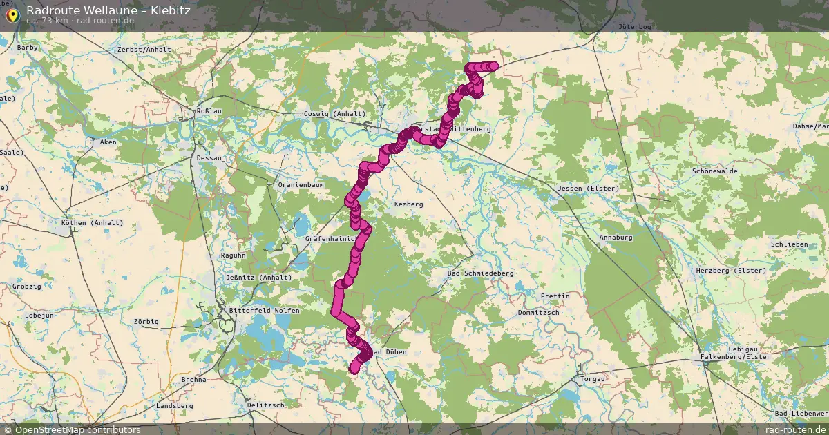 Radtour Wellaune – Klebitz