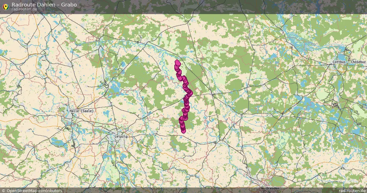 Radtour Dahlen – Grabo