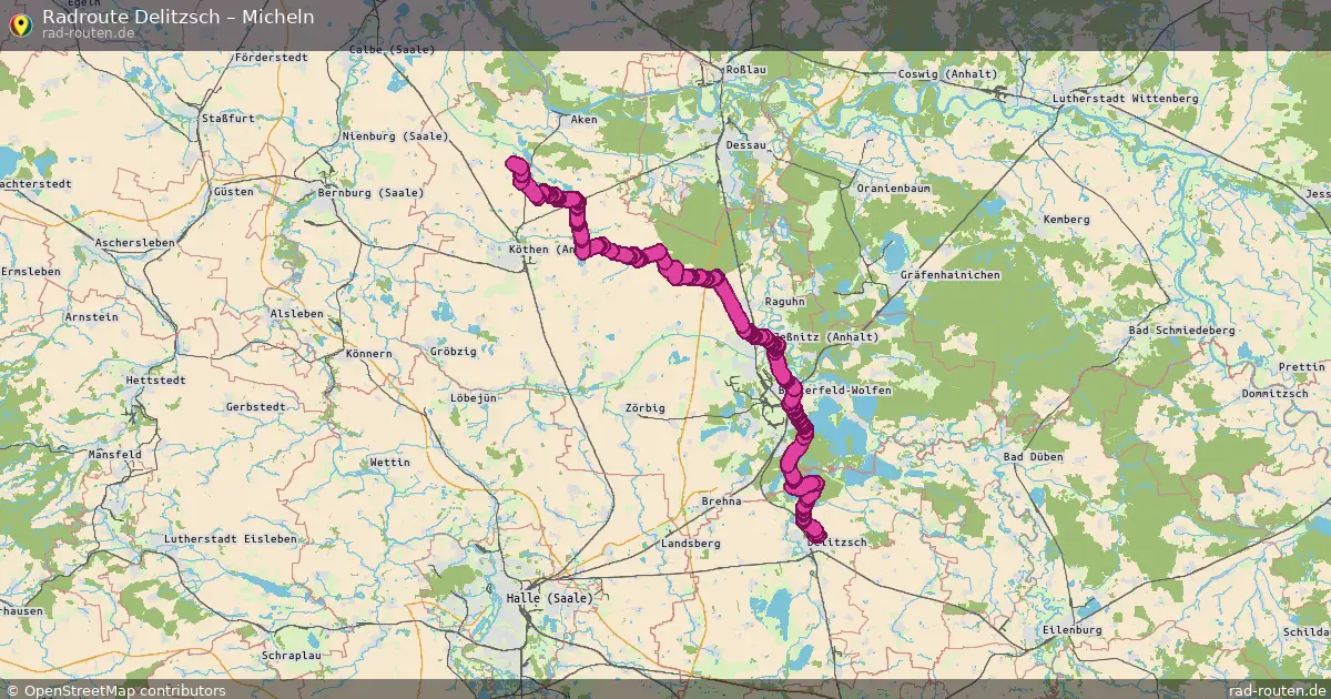 Radtour Delitzsch – Micheln