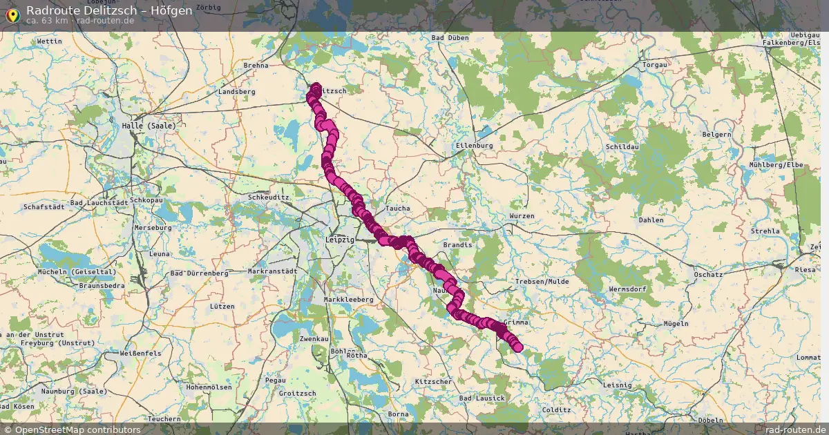 Radtour Delitzsch – Höfgen