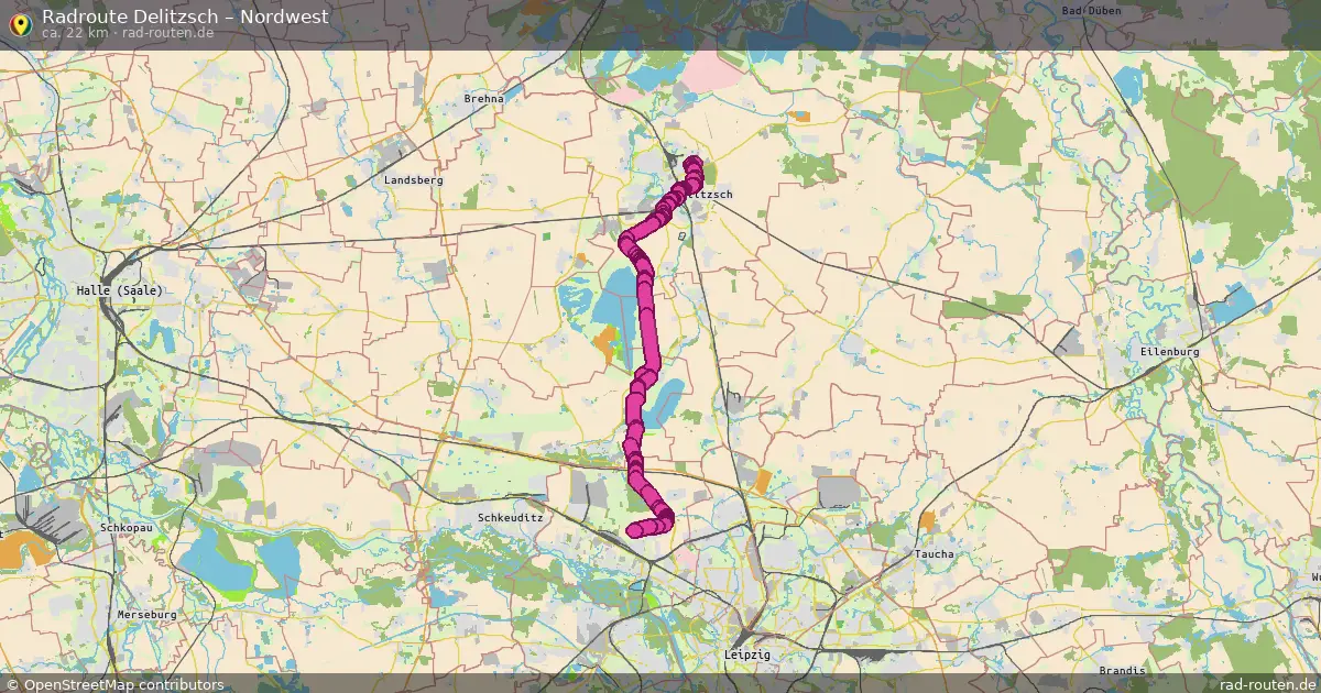 Radtour Delitzsch – Nordwest