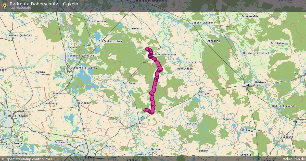 Radtour Doberschütz – Ogkeln