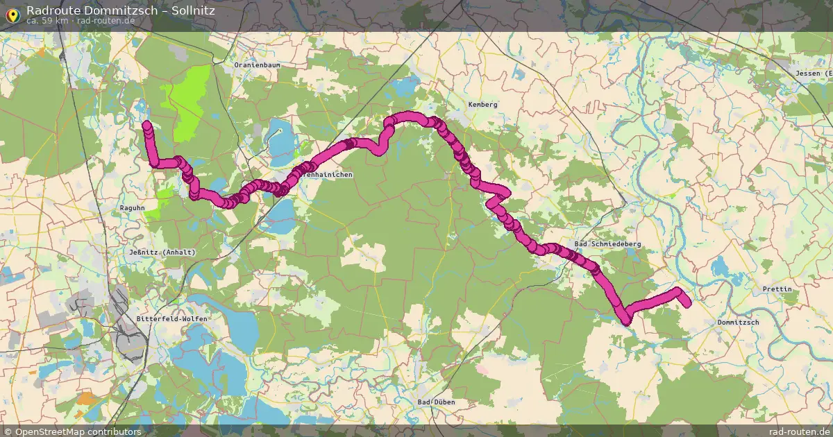 Radtour Dommitzsch – Sollnitz