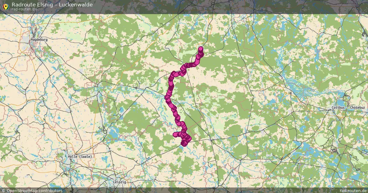 Radtour Elsnig – Luckenwalde