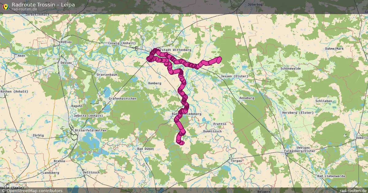 Radtour Trossin – Leipa