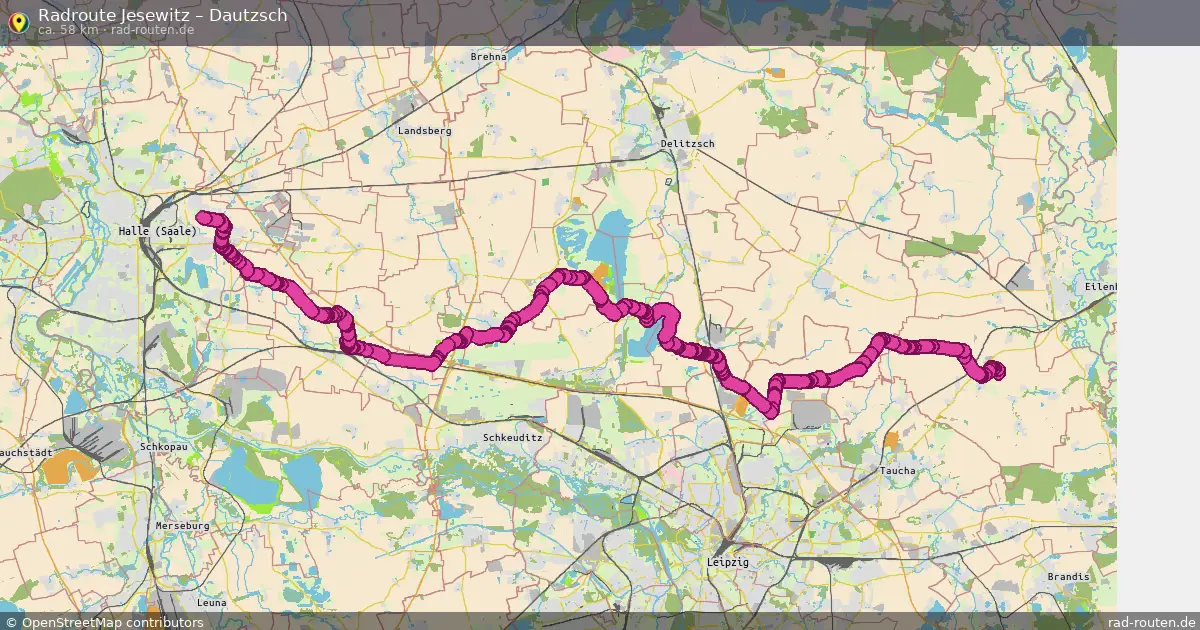 Radtour Jesewitz – Dautzsch