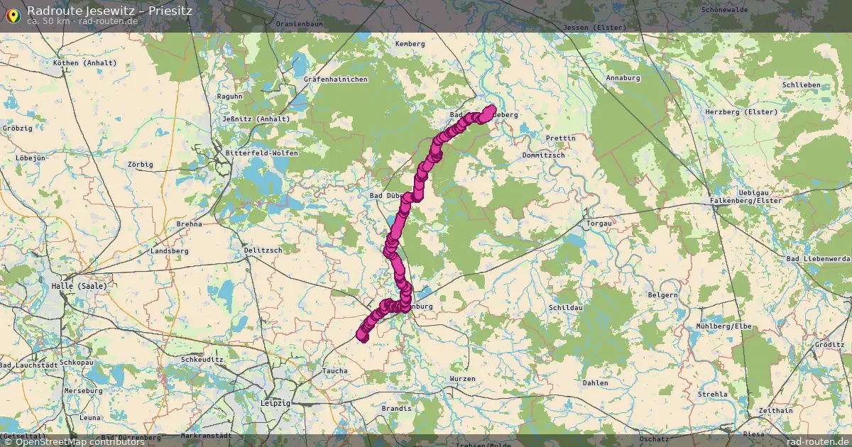 Radtour Jesewitz – Priesitz