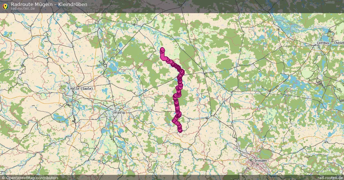 Radtour Mügeln – Kleindröben