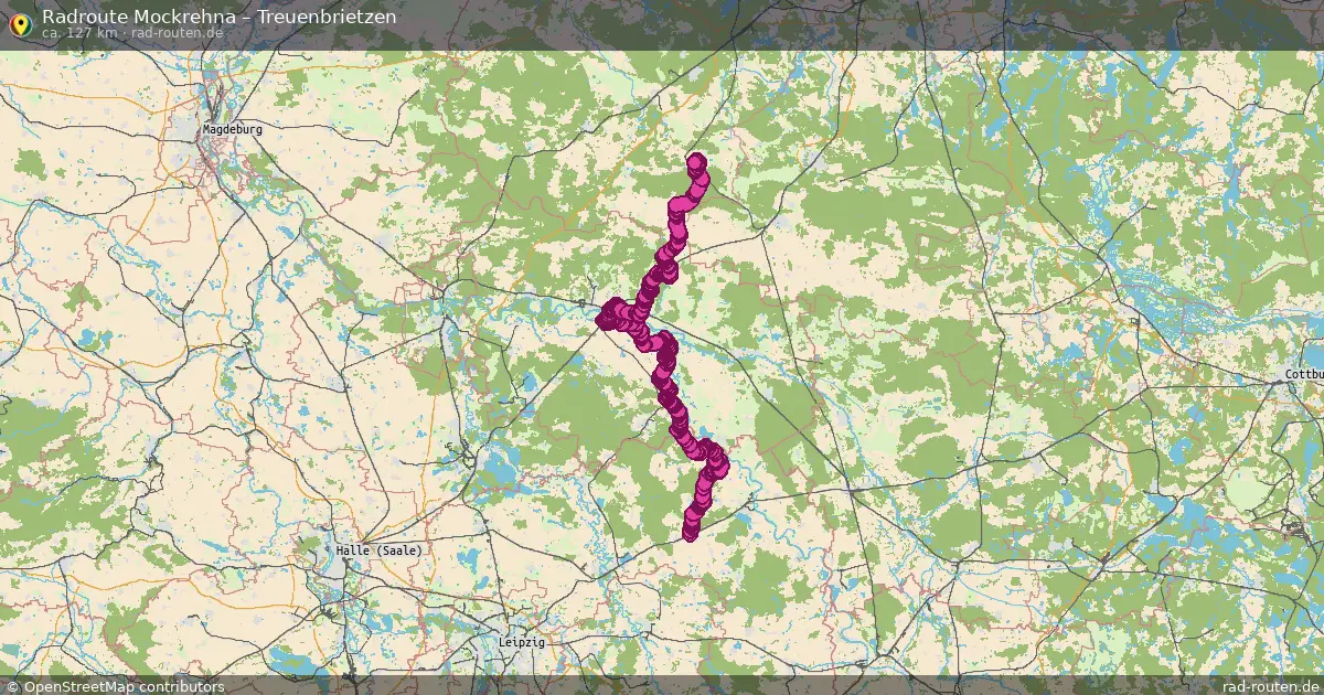 Radtour Mockrehna – Treuenbrietzen