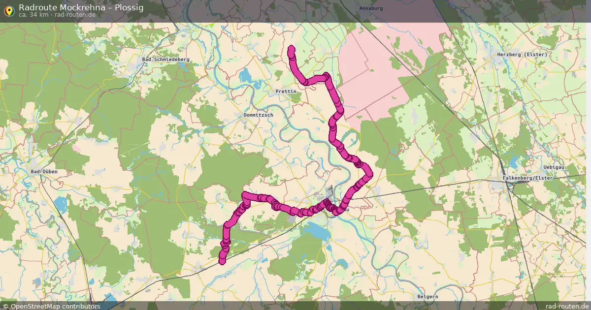 Radtour Mockrehna – Plossig