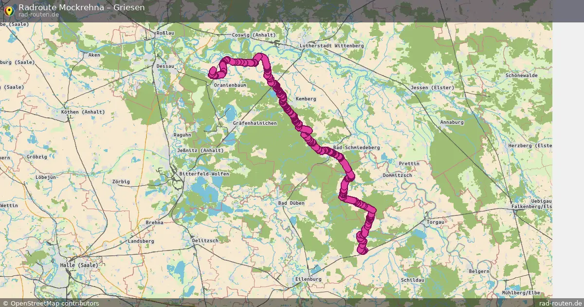 Radtour Mockrehna – Griesen