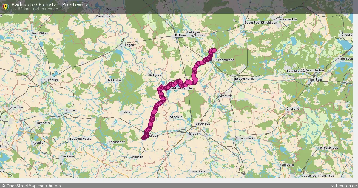 Radtour Oschatz – Prestewitz