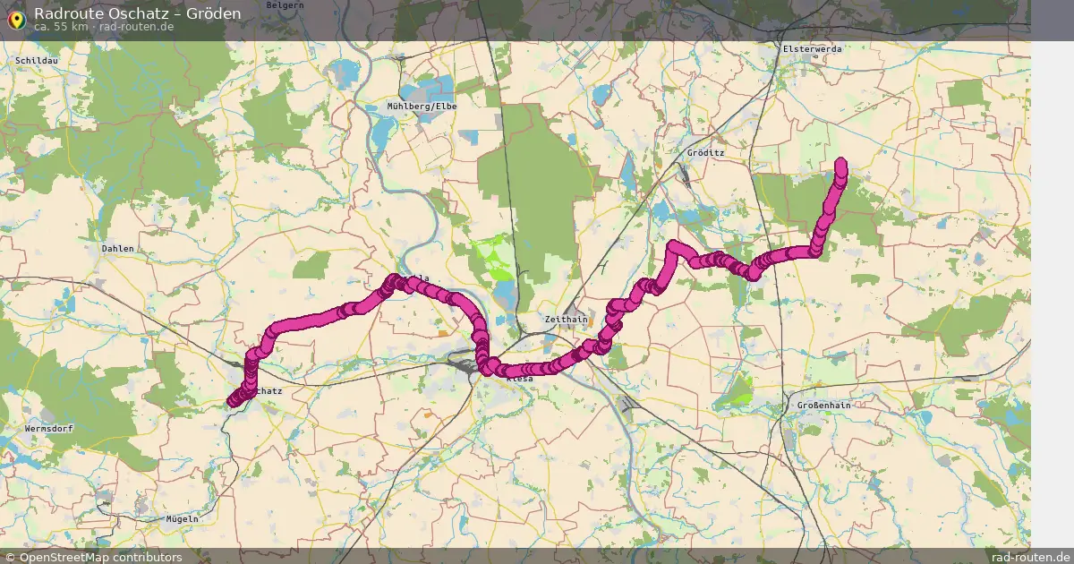 Radtour Oschatz – Gröden