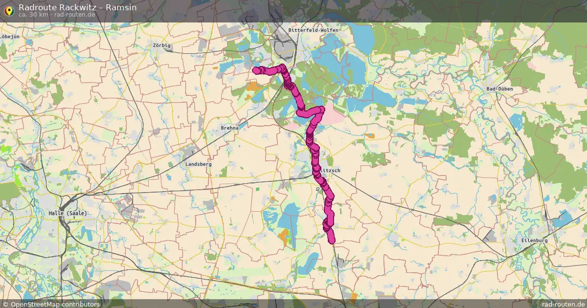 Radtour Rackwitz – Ramsin