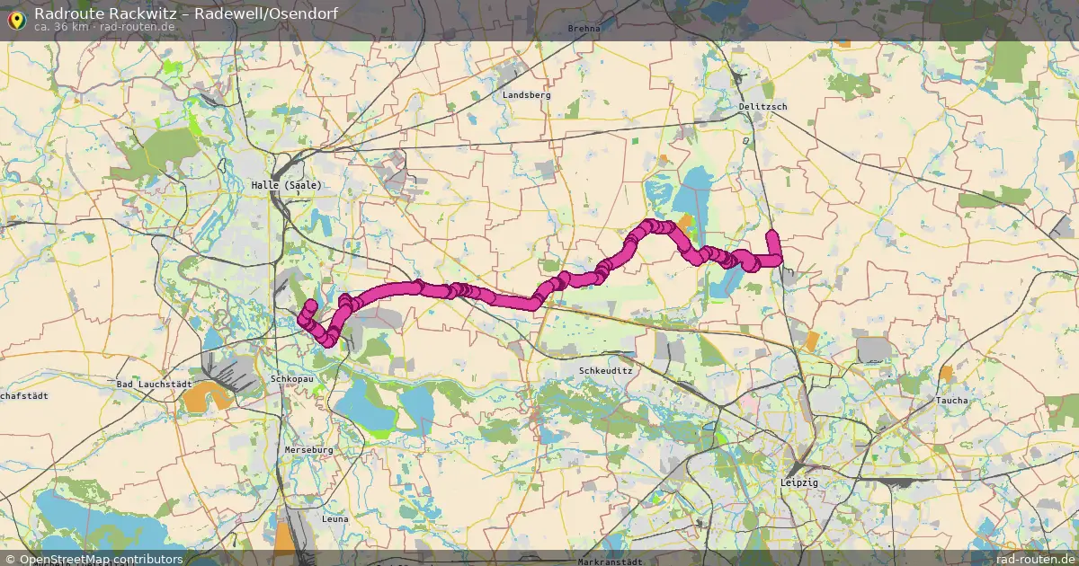 Radtour Rackwitz – Radewell Osendorf