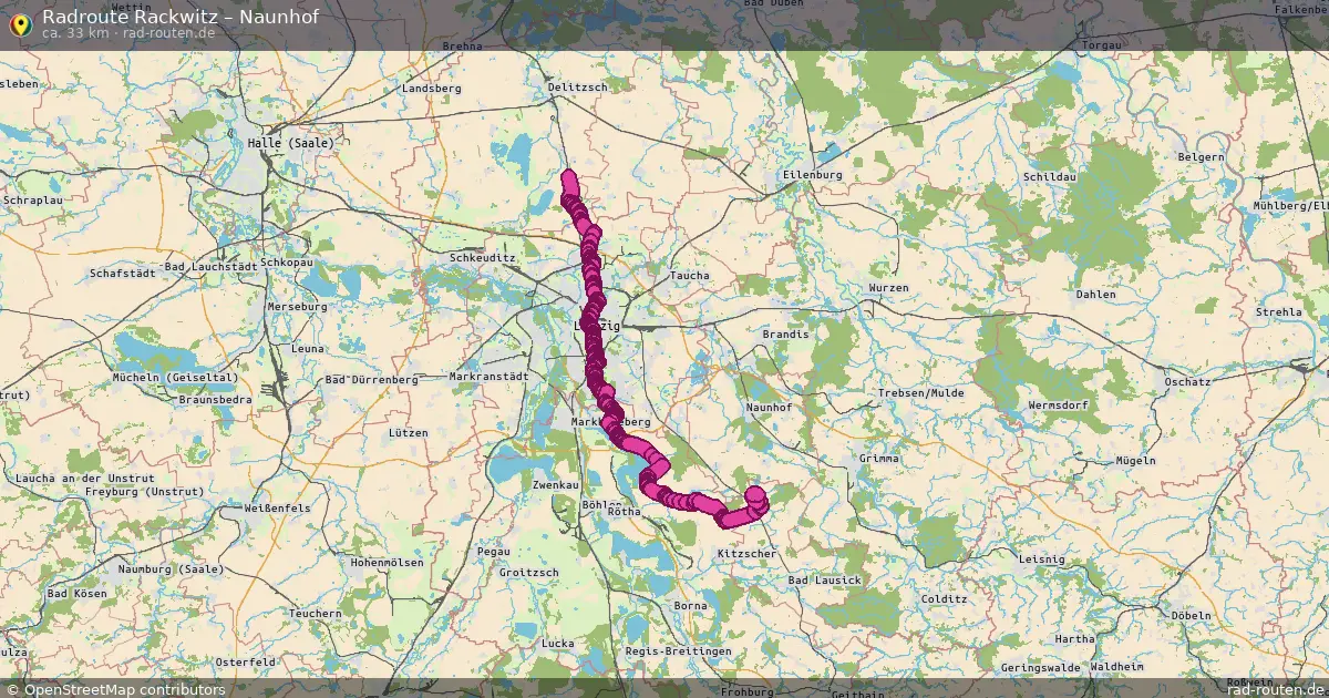 Radtour Rackwitz – Naunhof