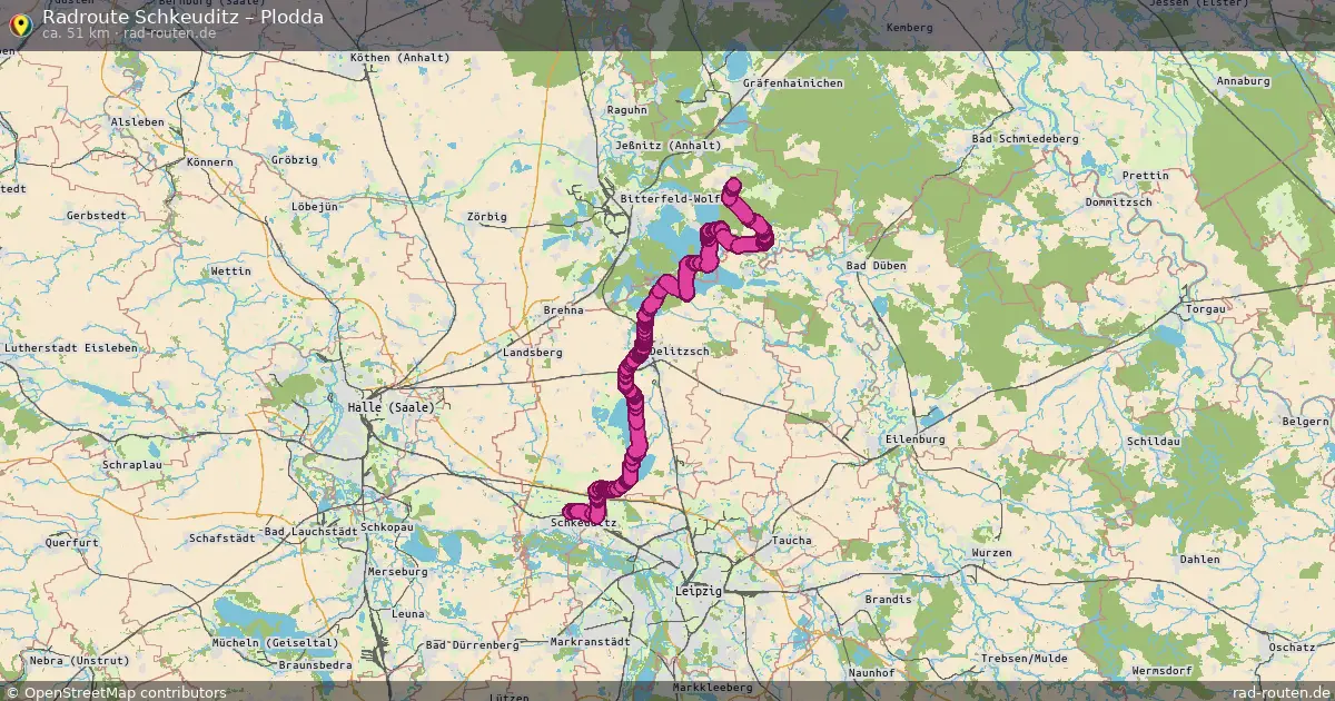 Radtour Schkeuditz – Plodda