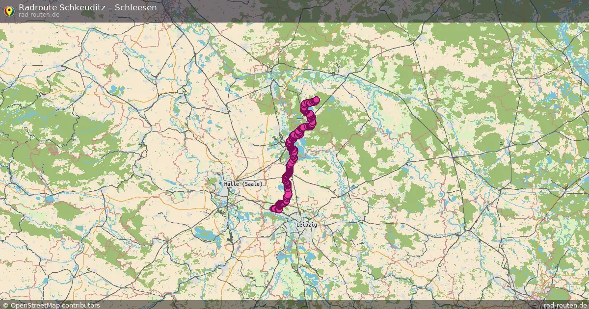 Radtour Schkeuditz – Schleesen