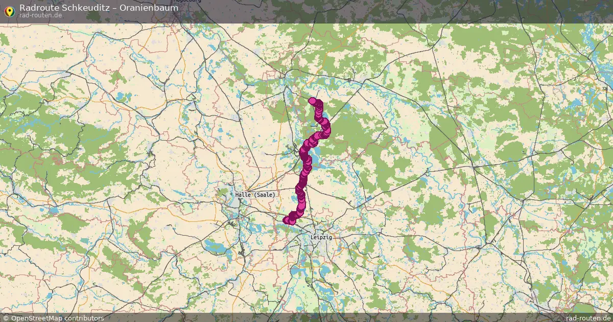 Radtour Schkeuditz – Oranienbaum