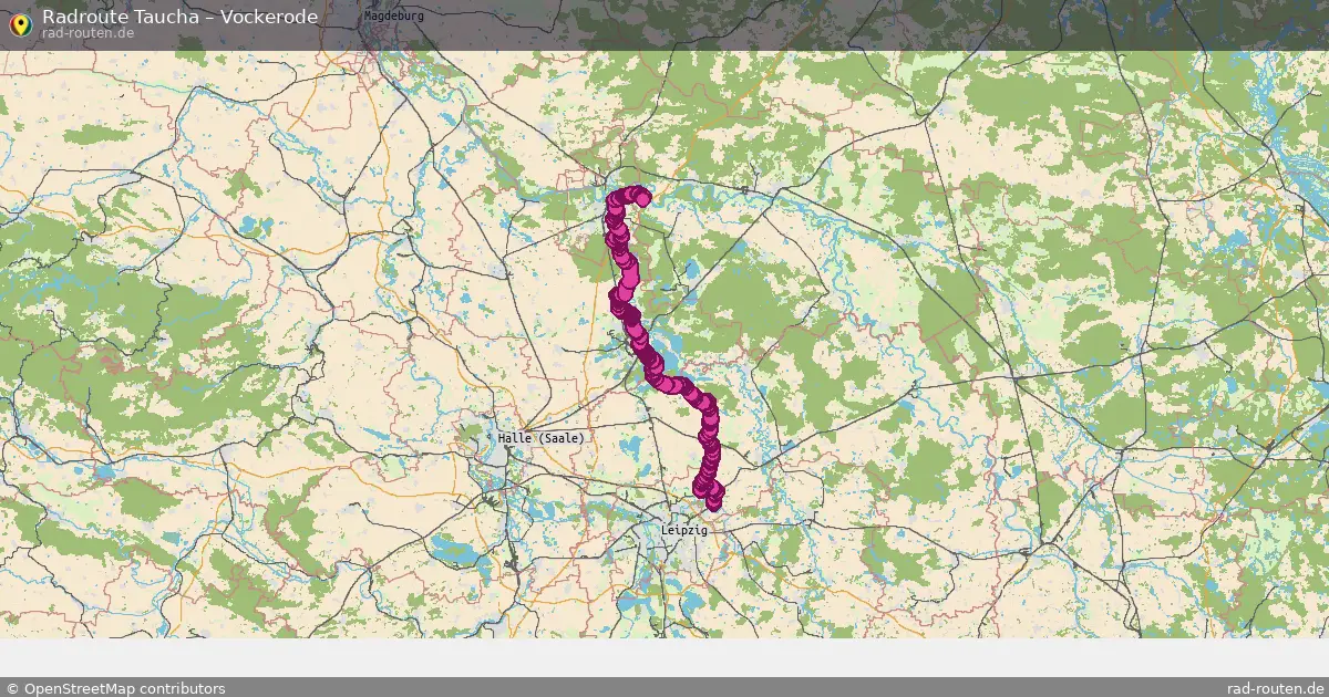 Radtour Taucha – Vockerode