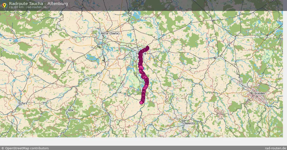 Radtour Taucha – Altenburg