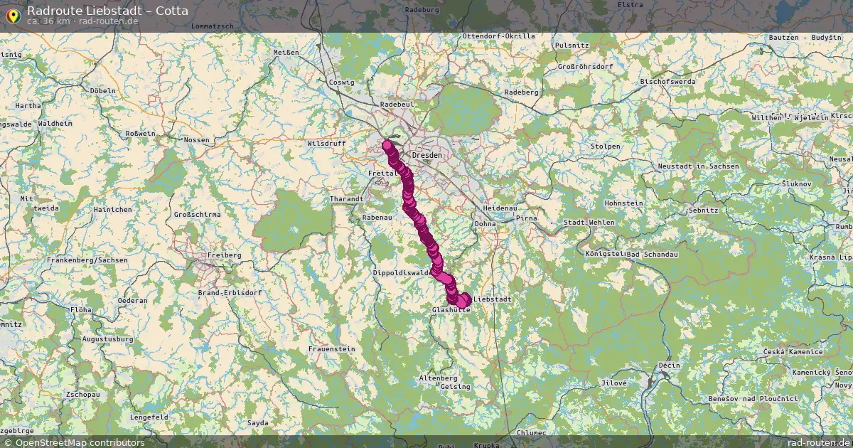 Radtour Liebstadt – Cotta