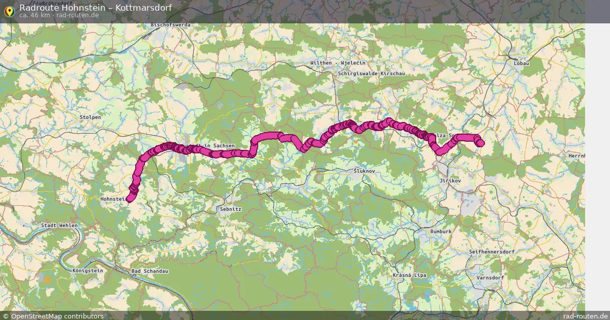 Radtour Hohnstein – Kottmarsdorf
