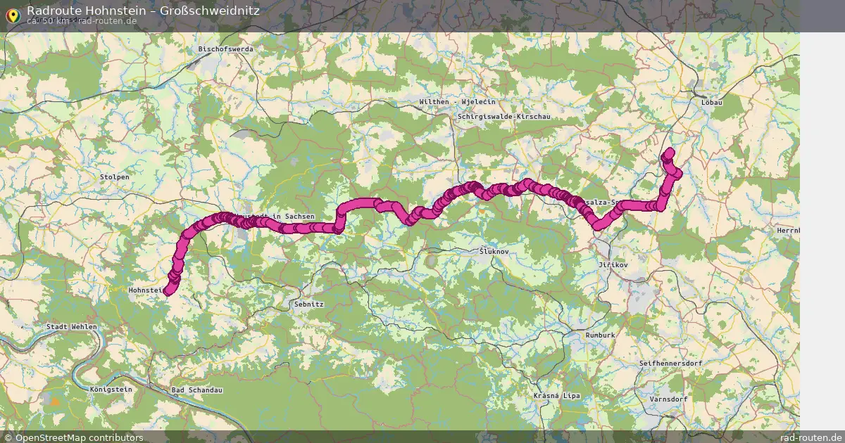 Radtour Hohnstein – Großschweidnitz