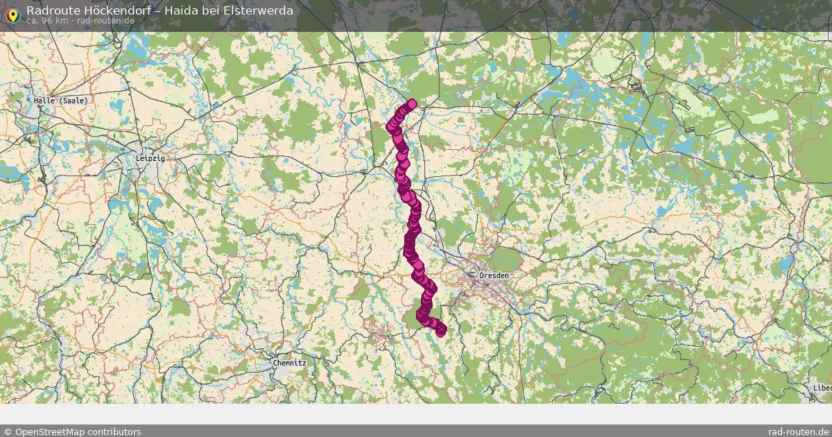 Radtour Höckendorf – Haida Bei Elsterwerda