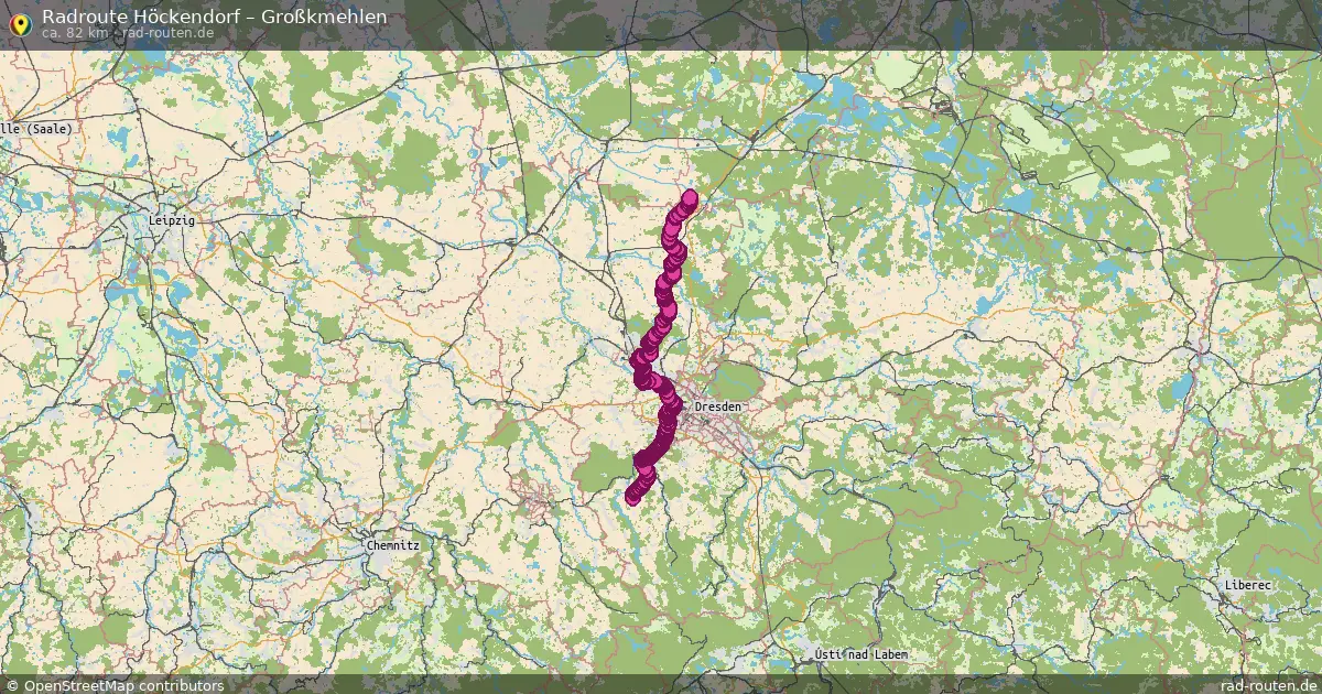 Radtour Höckendorf – Großkmehlen