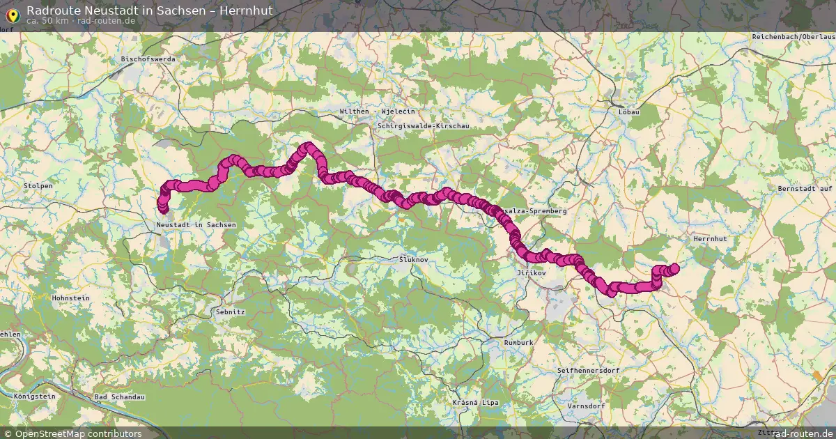 Radtour Neustadt In Sachsen – Herrnhut