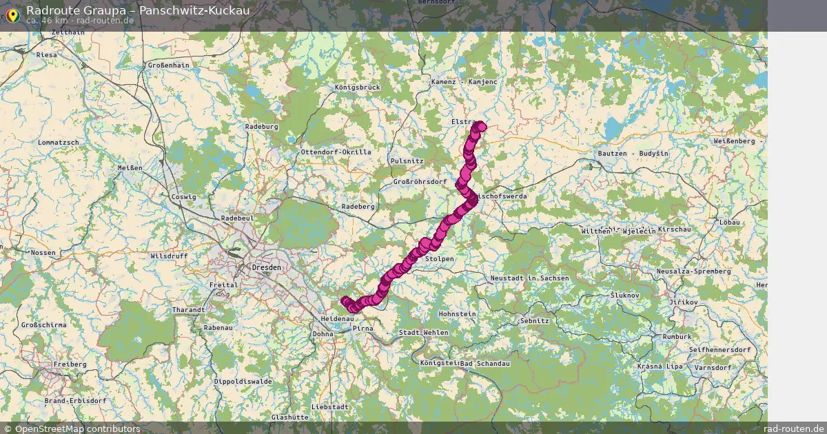 Radtour Graupa – Panschwitz-Kuckau