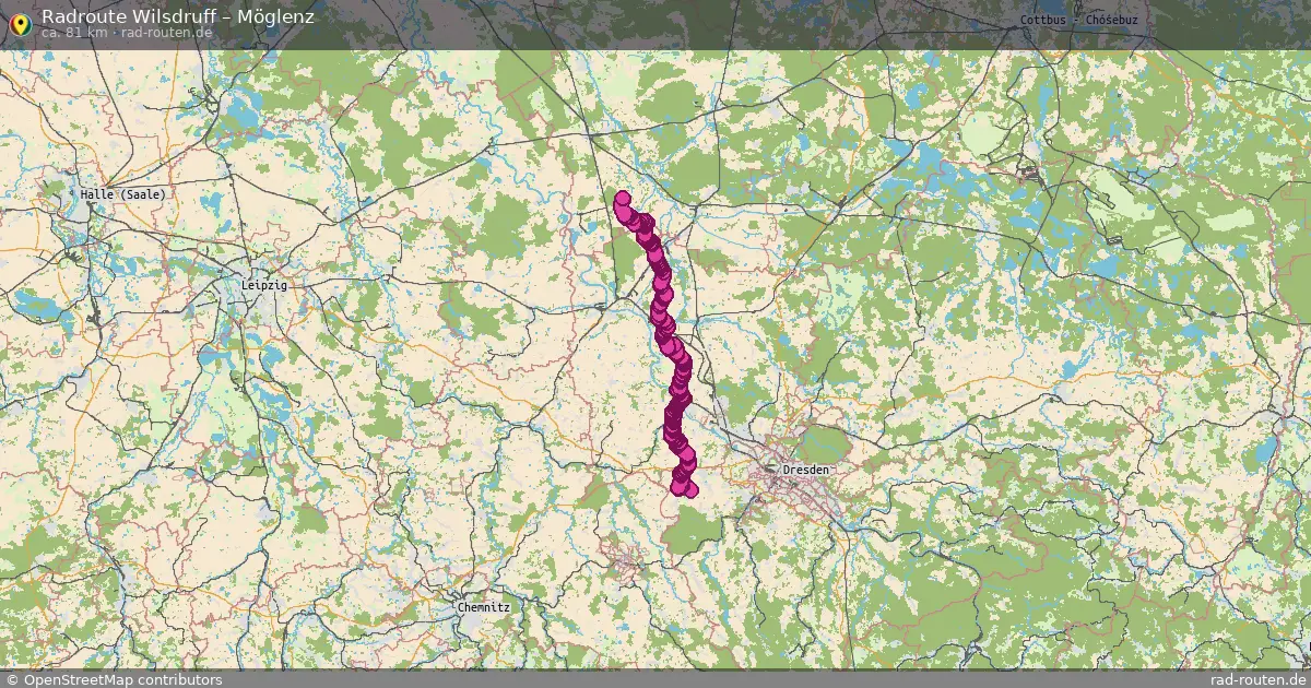 Radtour Wilsdruff – Möglenz