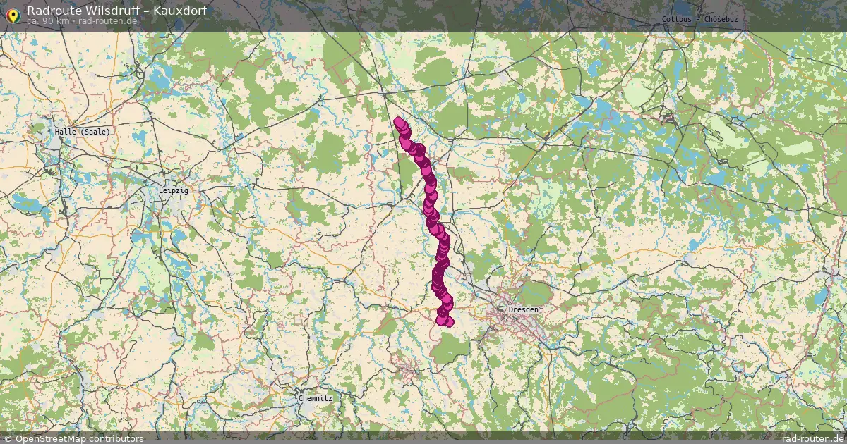 Radtour Wilsdruff – Kauxdorf