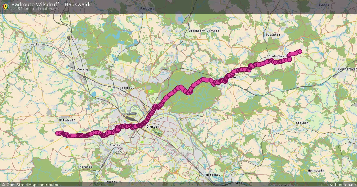 Radtour Wilsdruff – Hauswalde