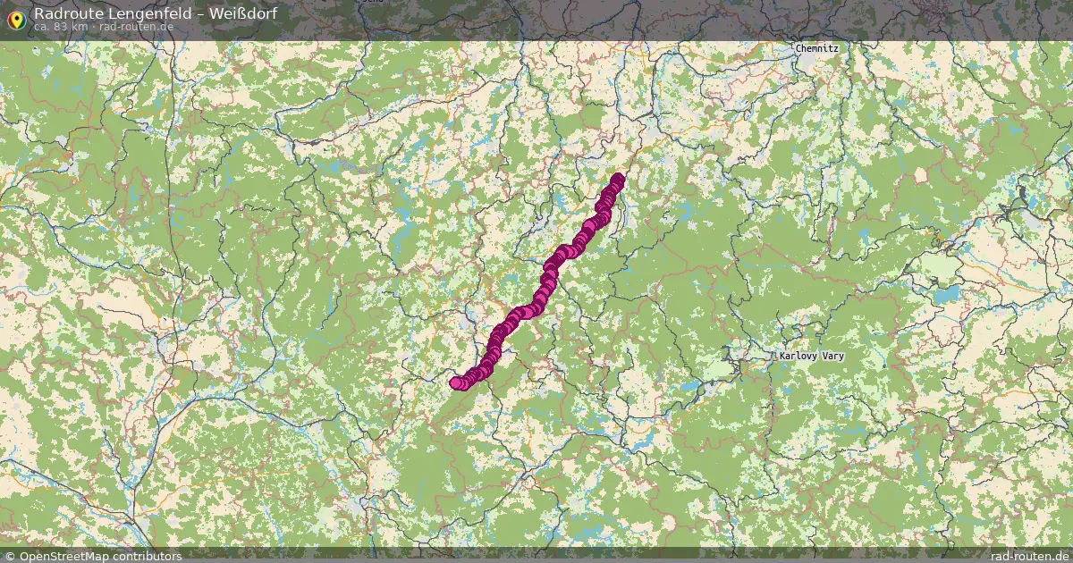 Radtour Lengenfeld – Weißdorf